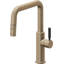 Corsano Contemporary Pull Down Kitchen Faucet with Button Sprayer Quad Spout and BST Series Handle-507041566