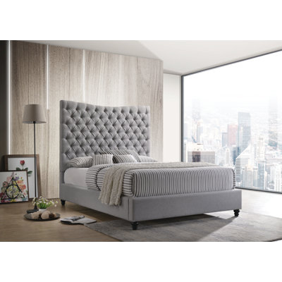 Abey Upholstered Platform Bed