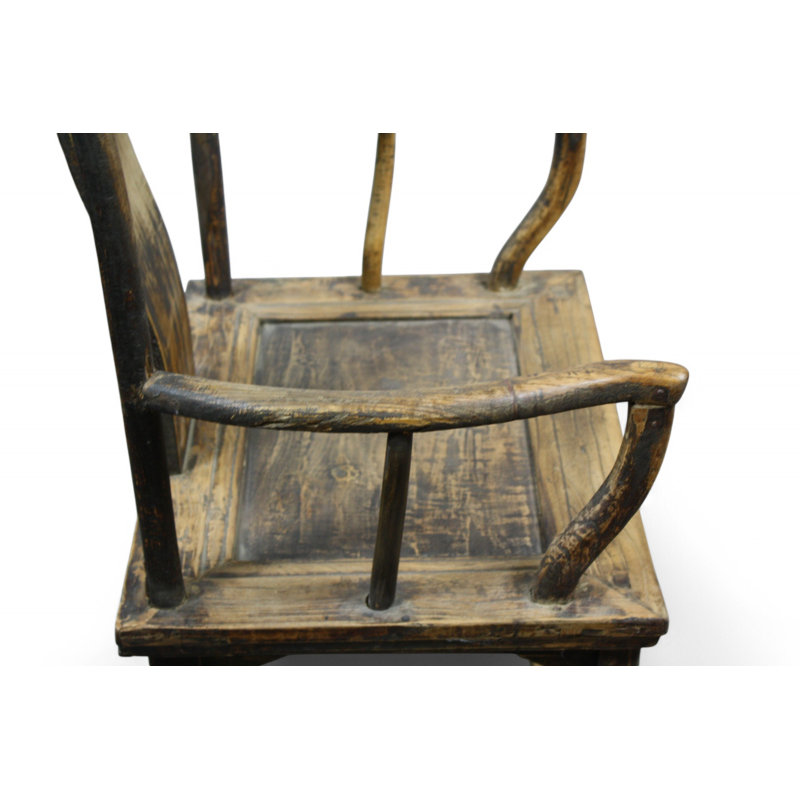 Yoke Solid Wood Arm Chair