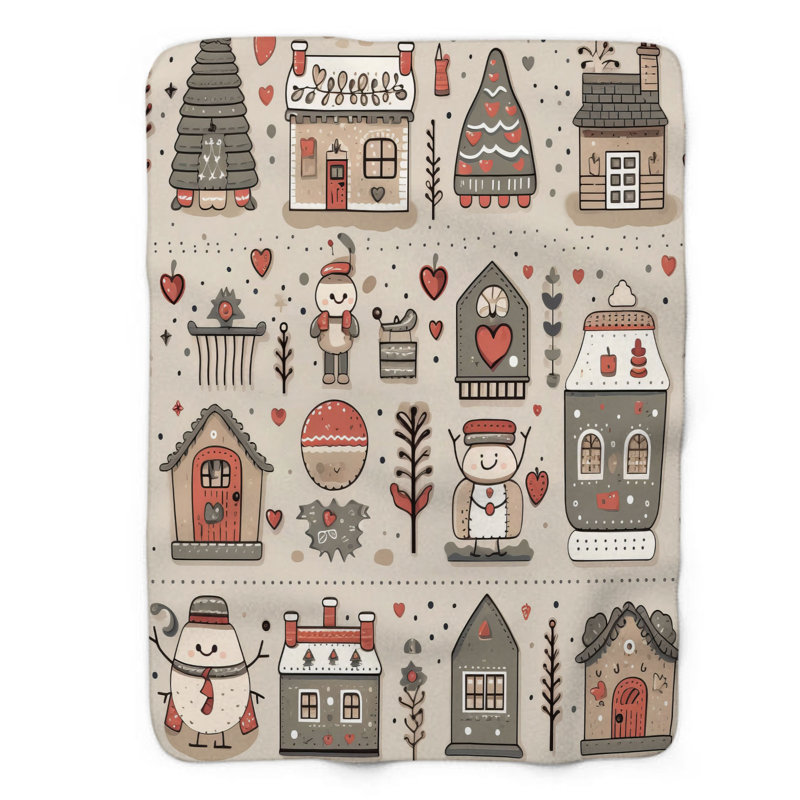 Frosty Days - couverture 1 pièce, L 50 po x L 60 po