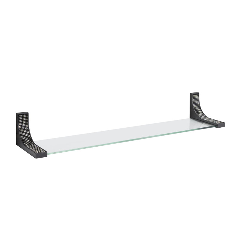 Bennington Glass Bracket Shelf