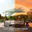 297cm Cantilever Parasol-662629137