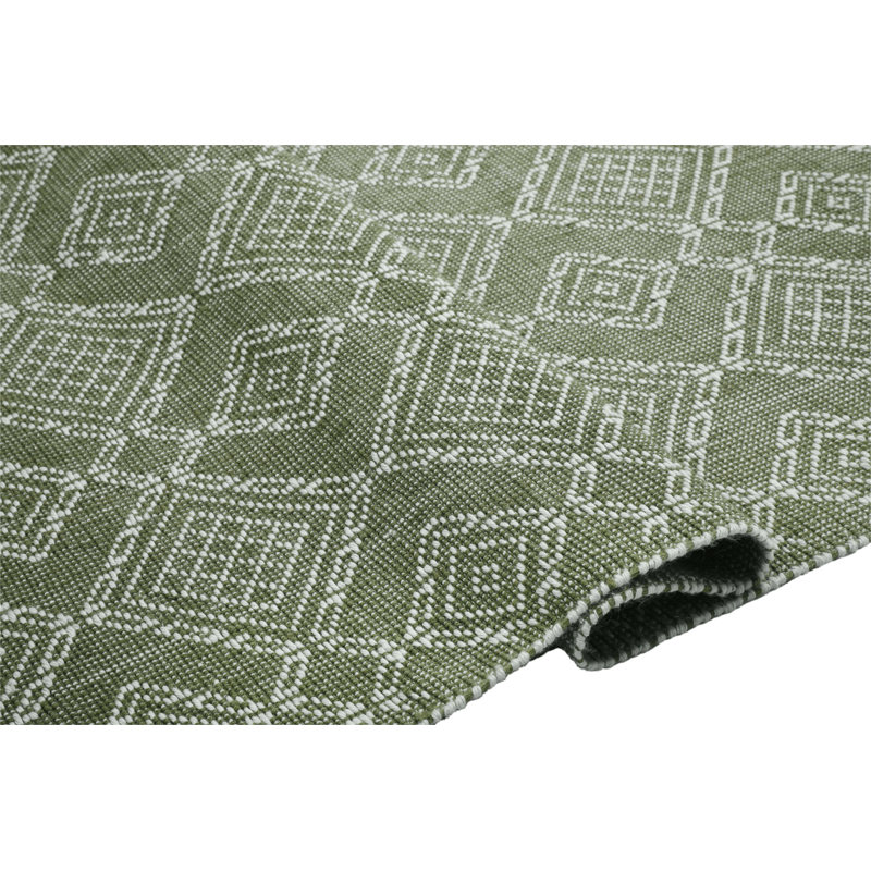 Layla Power Loomed Polyester Indoor/Outdoor Rug, 3'x5'