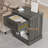Farmhouse 23.6" 2-Piece Nightstand Set With Open Shelf & Ball Bearing Drawer-513799832