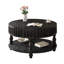 Table basse cannelée moderne avec rangement-1182345247