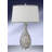 Ragno 30" Grey and White Glass Table Lamp