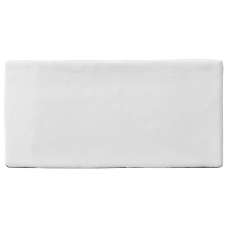 Lancaster 3x6 Polished Ceramic Subway Tile, White