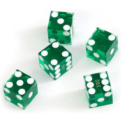 Jeu de dés 19mm Pro Vegas Style