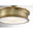 Rosanne 3 - Light 16" Simple Drum Semi Flush Mount in Brass-1605534876