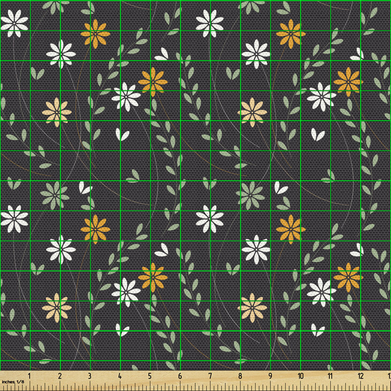 Charysse Chamomile Flowers Multi-purpose Fabric