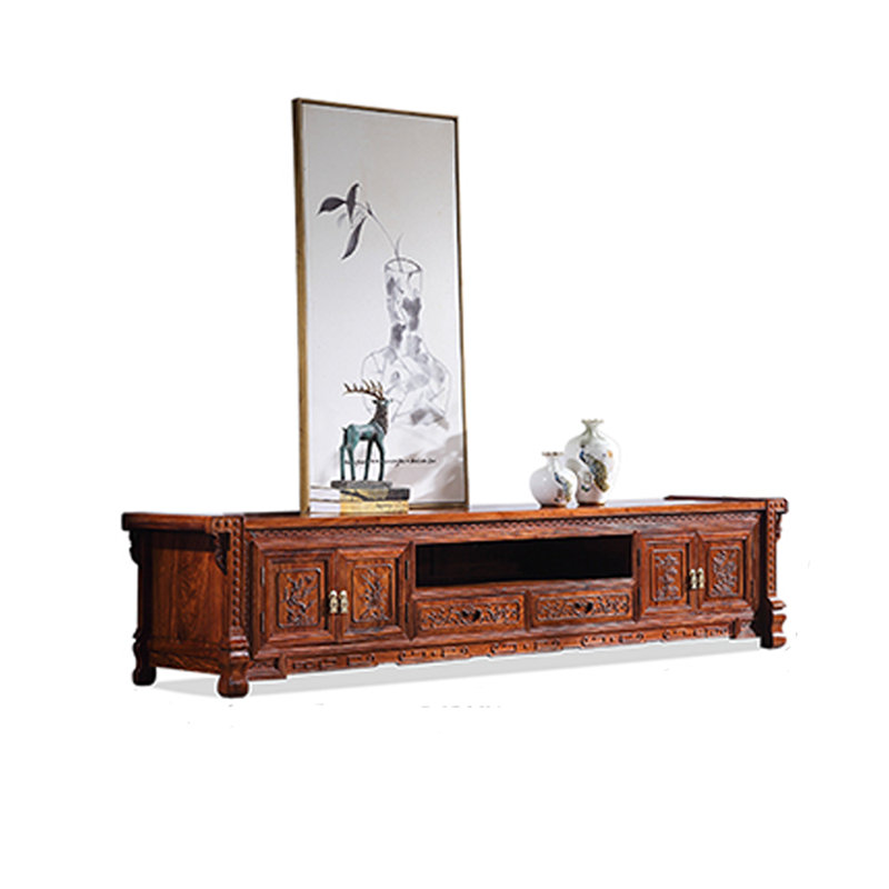 Crédence de rangement en bois massif chinois