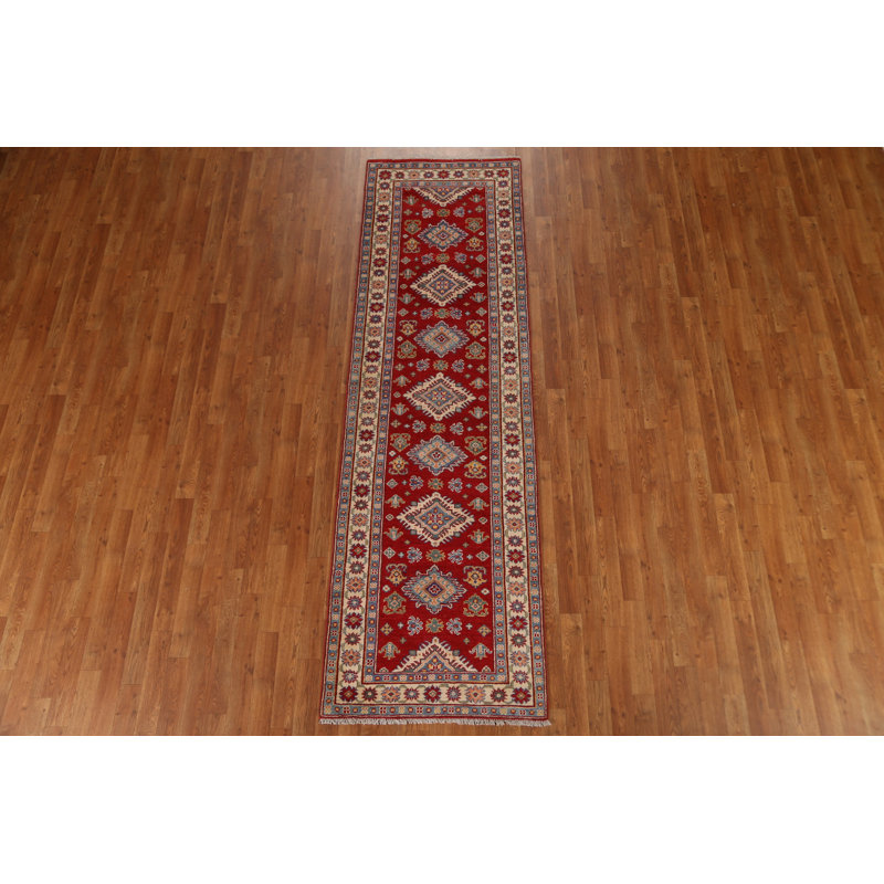 Tapis de couloir géométrique Kazak