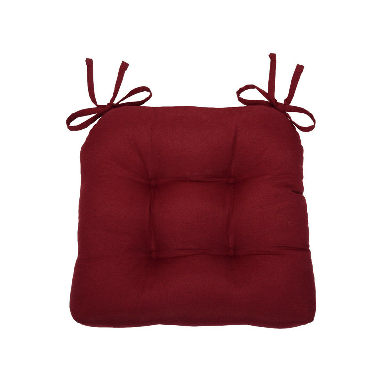Outdoor 3'' Seat Cushion, Red