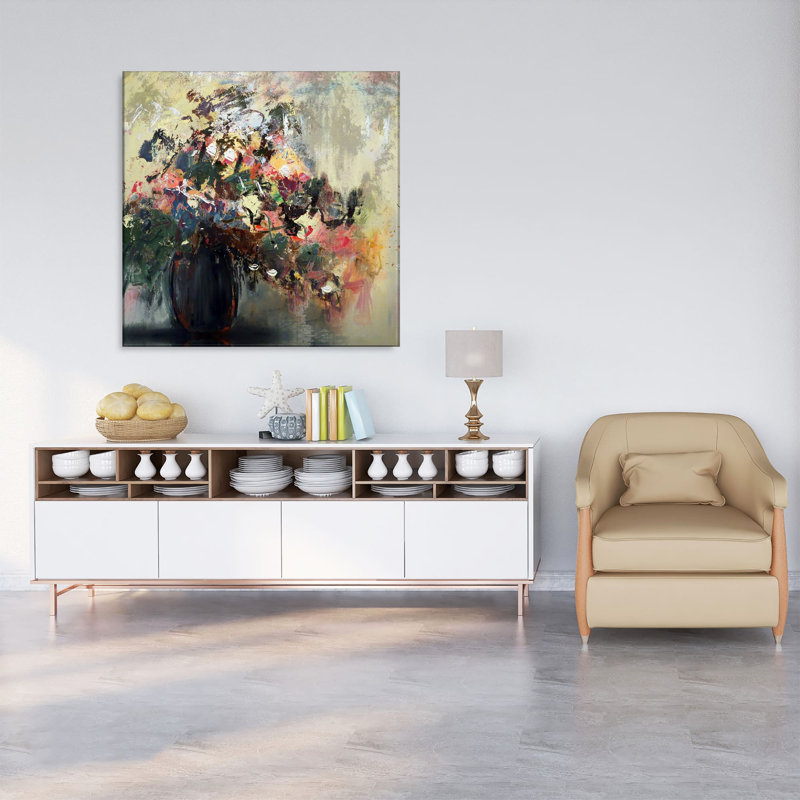 Reproduction sur toile tendue, H 8 po x l 8 po x P 1,5 po