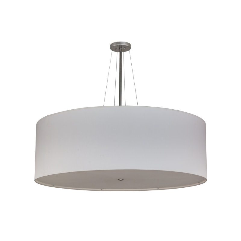 Lustre tambour unique à 8 lumières Gaiah