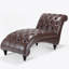Chaise longue sans accoudoirs touffetée-1402422985