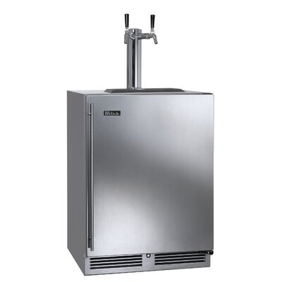 5.2 cu. ft. C-Series Dual Tap Kegerator -  Perlick, HC24TO-4-1R-2