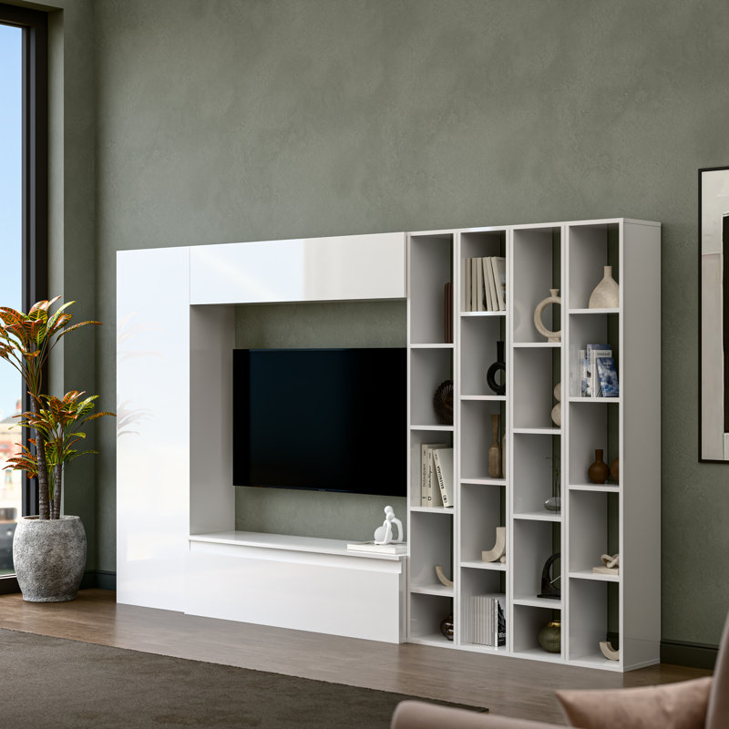 Napoli Entertainment Centre, White