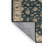 Machine Washable Overdyed Black Area Rug-1336210113