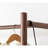 Elegant Black Walnut Coat Rack Cabinet
