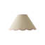 Florie Linen Blend Tapered Pendant Shade ( Clip On )-359008206-359008207