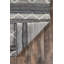 Tapis gris tissé à plat à la main Inika-314895029