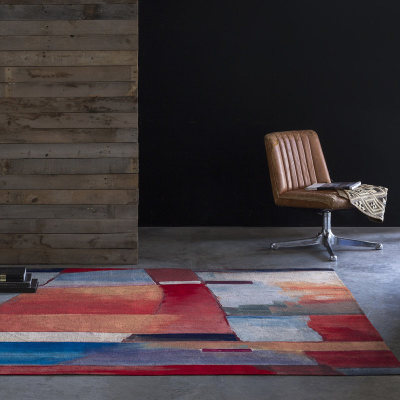 Aariya Geometric Hand Woven Area Rug, Rectangle 140 x 200cm