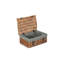 14" Wicker Picnic Hamper Basket with Lining-102477678