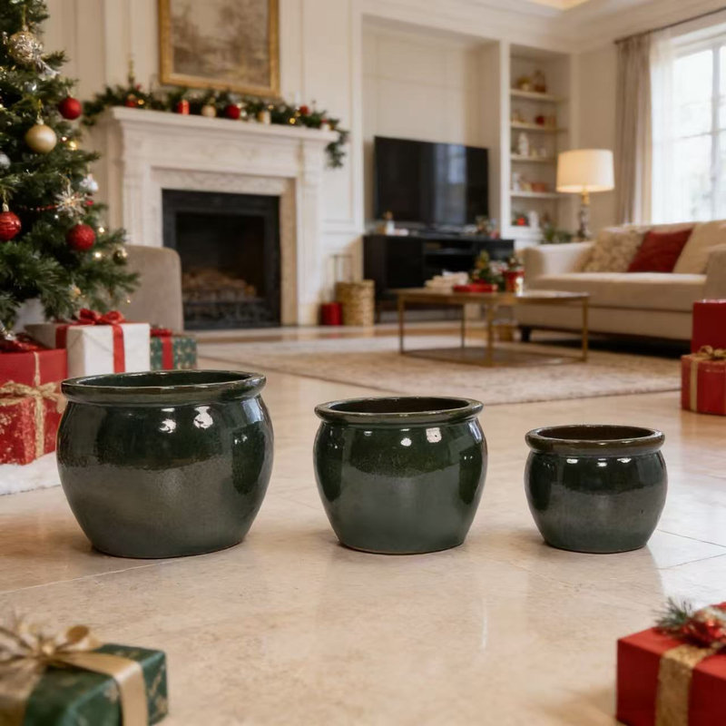 High quality ceramic flowerpot