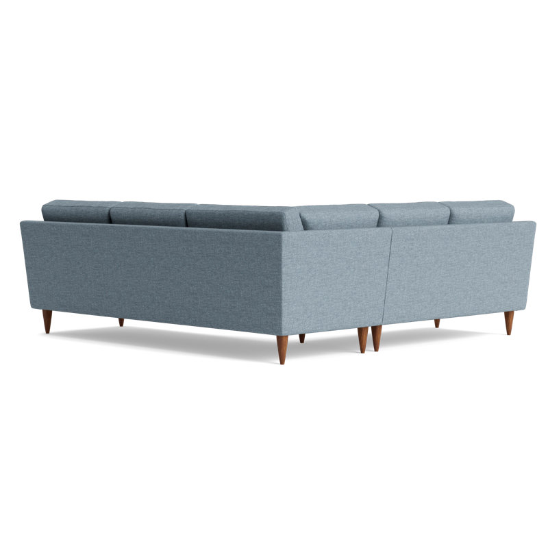 MCM Sectional, Right Hand Facing, Performance Weave - Navy