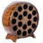Floor Wine Bottle Rack in Brown
