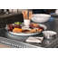Set of 4 Solid White Appetizer Plates-1868666834