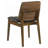 Natural Walnut And Black Rectangular Dining Set-923827695
