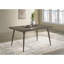 Perkins Dark Brown Rectangular Wood Dining Table