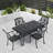 Rectangular 4 - Person 150Cm L Outdoor Dining Table