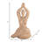 Decorative Namaste Figurine in Lotus Position, Yoga Meditation Sculpture, Resin-1188649687