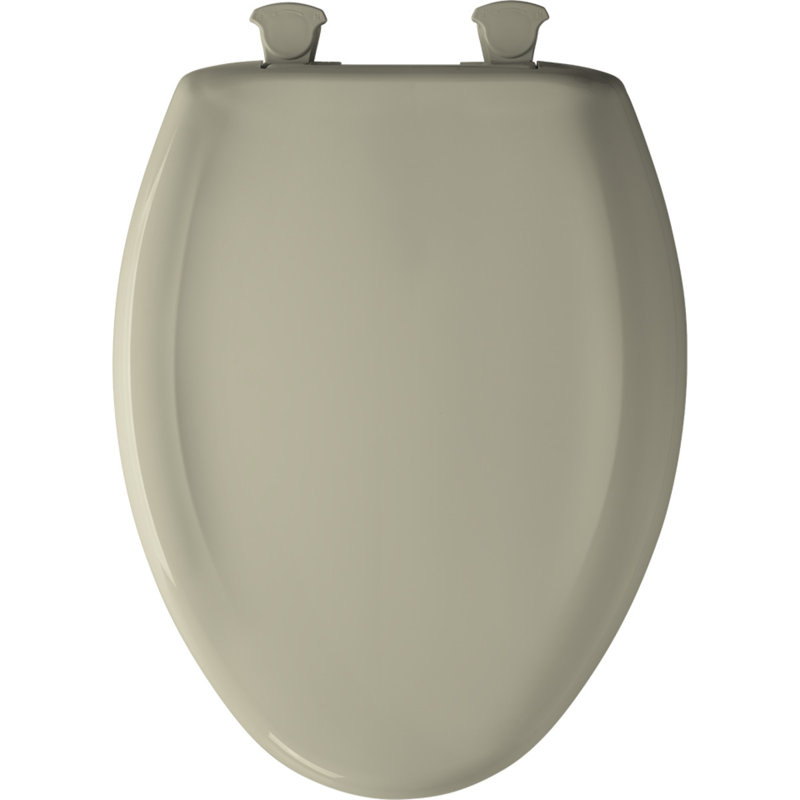 Elongated Toilet Seat and Lid, Crème