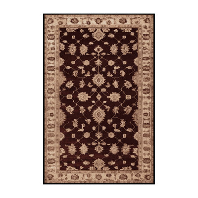 Machine Washable Overdyed Black Area Rug
