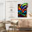 " Koi Fish Abstract " by Lia's World-975533985