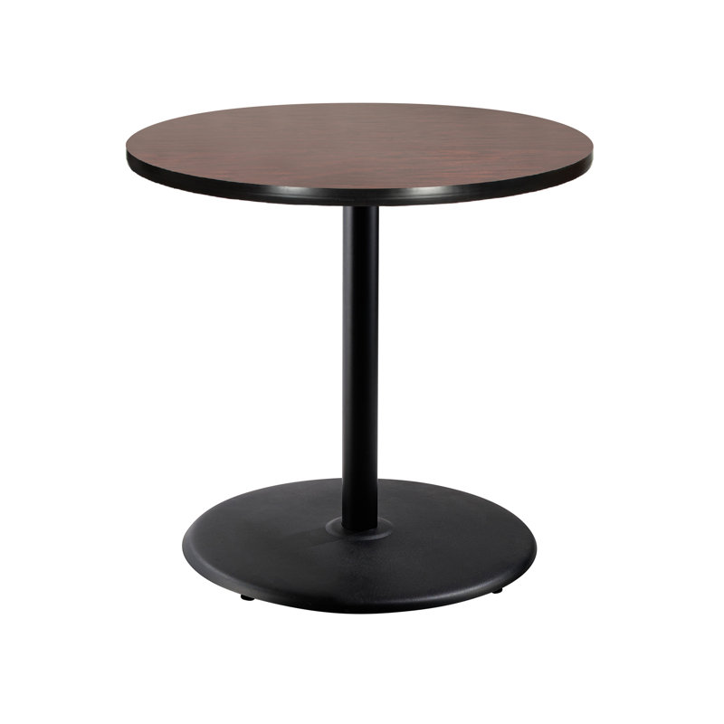 Table basse Bennet, H 36 po x L 36 po x l 36 po, Noir, Acajou