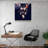 Elegant Decorative Tempered Glass Painting, 40 x 40 Inches | 100% Tempered Glass, Thickness: 0.16 Inches | UV Printing for Vibrant Colors & Durability | Perfect for Home Decor & Art Enthusiasts