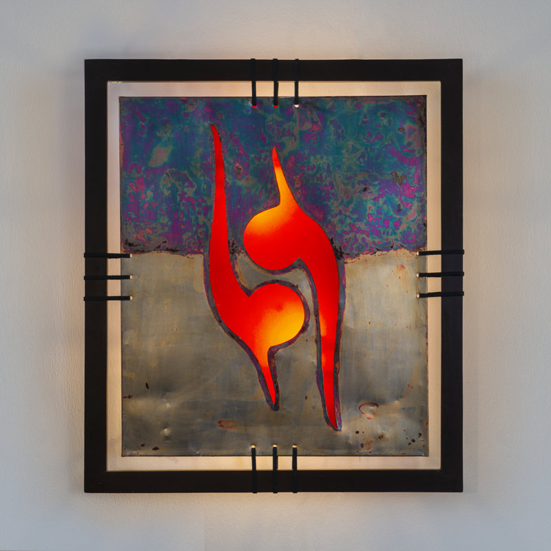 Holman Abstract Wall Decor on Metal