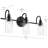 23" 3-Light Vanity Light with Clear Glass-108202099