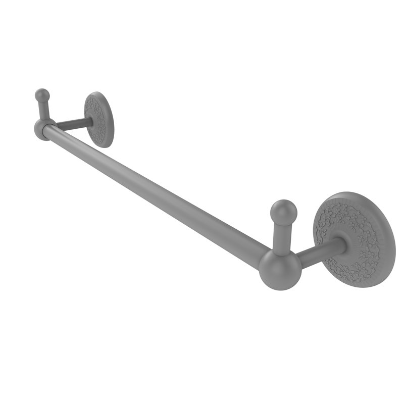 Barre à serviettes murale Marchmont, Gris mat, H 3,3 po x l 24 po x P 3,8 po