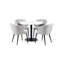 Luca Stone Top Metal Base Dining Table