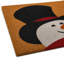 Tapis de bienvenue extérieur antidérapant en fibre de coco Let it Snow - 18 po x 30 po