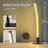 Azfar Bedside Lamp,Touch Control LED Table Lamp,Dimmable Desk Light 3 Light Colors 9 Brightness, Creative Stylish Minimalist Design Bedside Reading Lamp For Bedroom, Bedside, Home