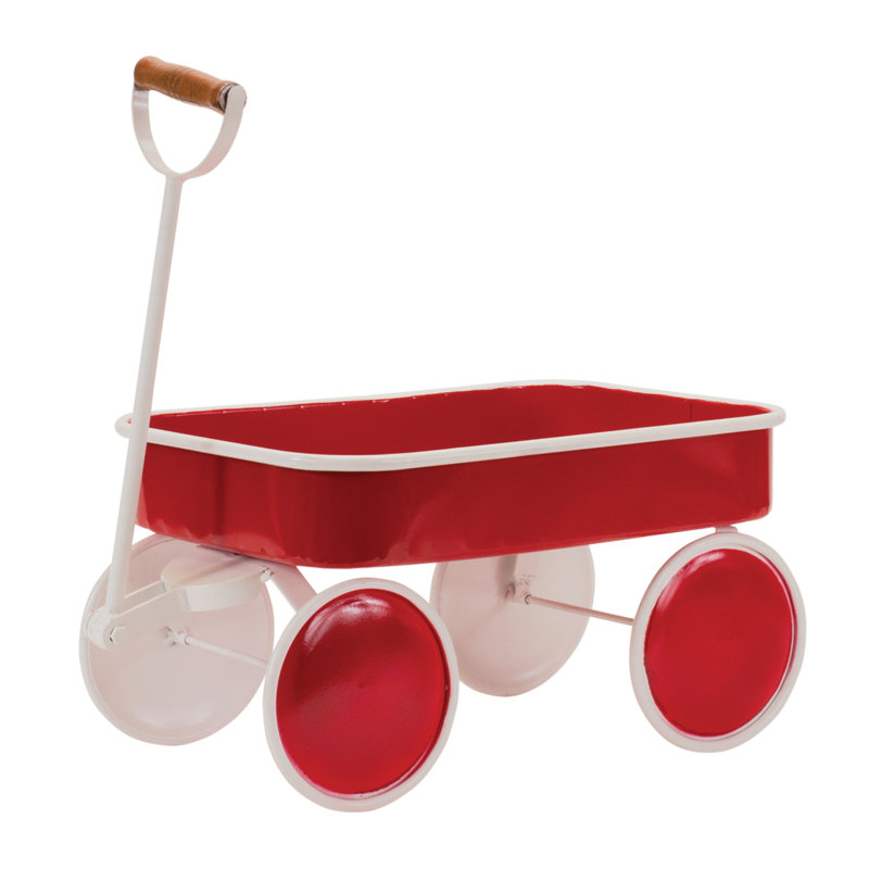 Ensemble de 2 wagons en métal