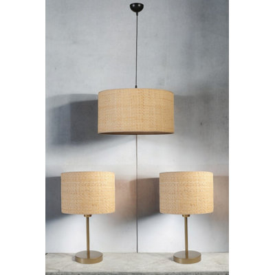 Allannah - Light Metal Pendant