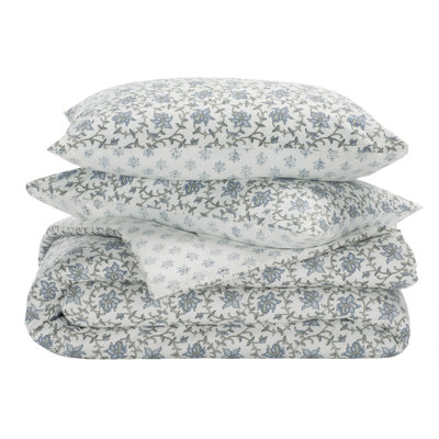 Floral Reversible Comforter Set